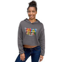 GONNA LIVE-MJB: Crop Hoodie