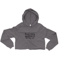 JUST MINDING: Crop Hoodie